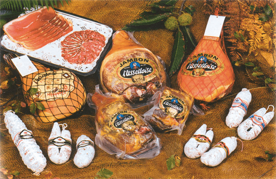 assortiment de charcuterie